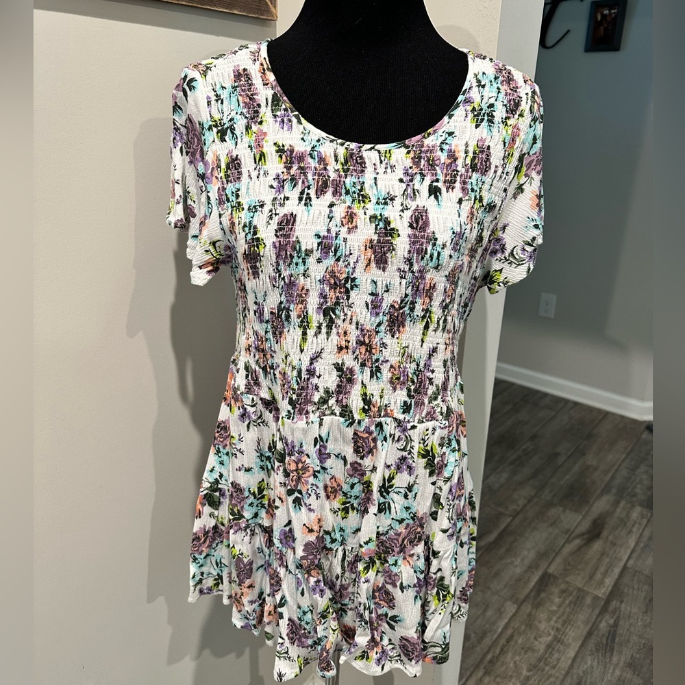 Torrid Smocked Floral